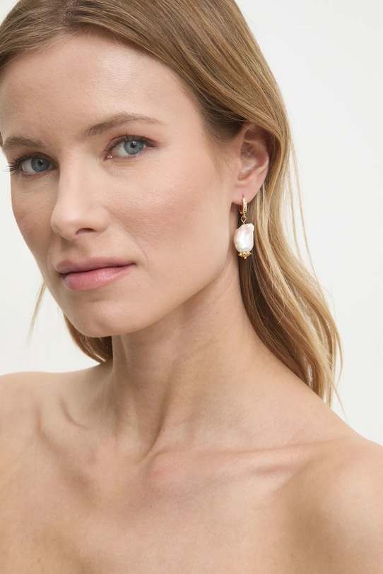 Uhani z gojenim biserom, ročno izdelani Answear.LAB WS25.AKD00S