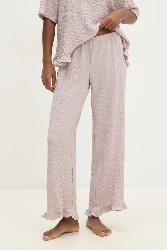 Pyžamo Answear.LAB WS25.BID008 růžová