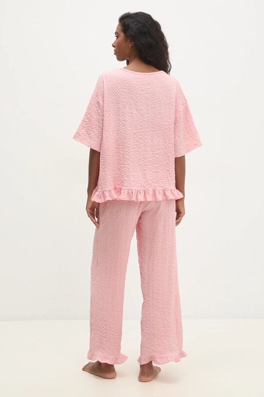 Îmbrăcăminte Answear Lab pijama WS25.BID008 roz
