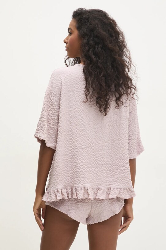 Answear Lab pijama WS25.BID00C roz WS25