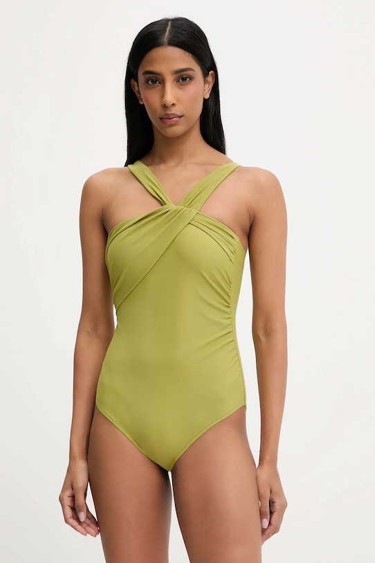 Answear.LAB jednoczęściowy strój kąpielowy VW7517.130.flk zielony WS25