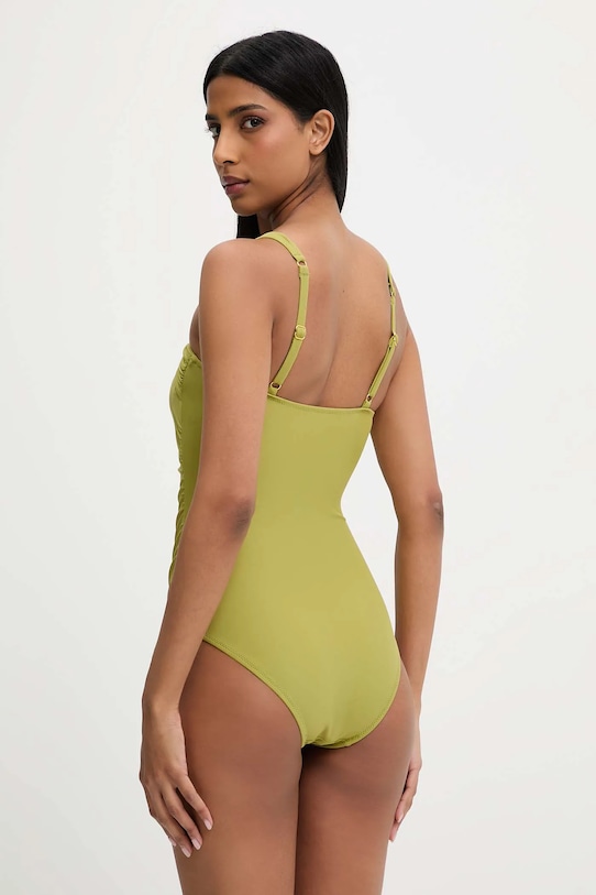 Answear.LAB jednoczęściowy strój kąpielowy zielony VW7517.130.flk