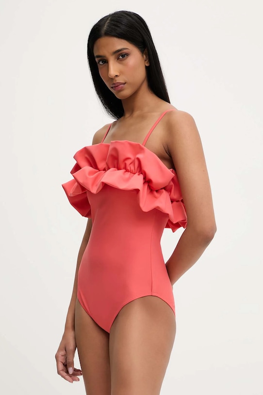 Answear.LAB jednoczęściowy strój kąpielowy hwd603.HY108..flk czerwony WS25