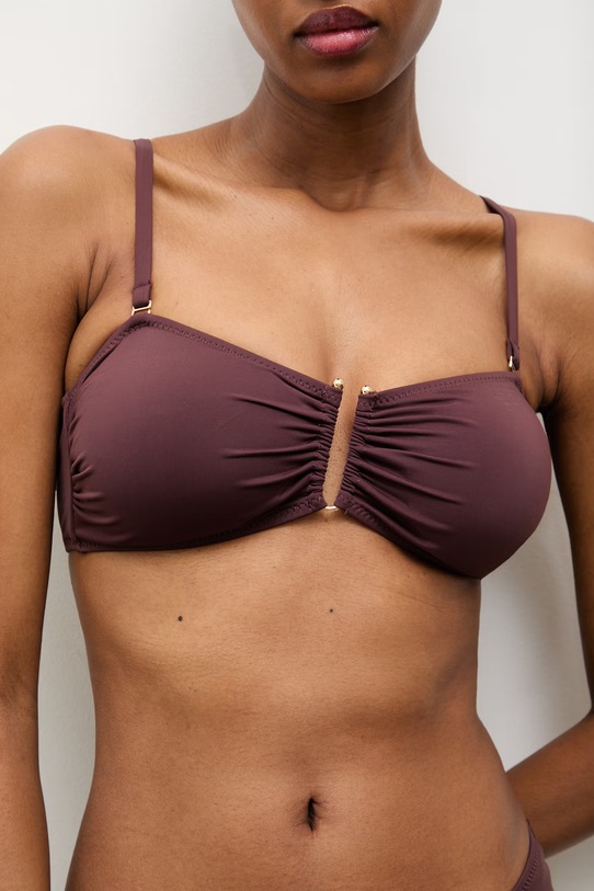 Купальный бюстгальтер Answear.LAB hwb212.W9.G.FLK коричневый