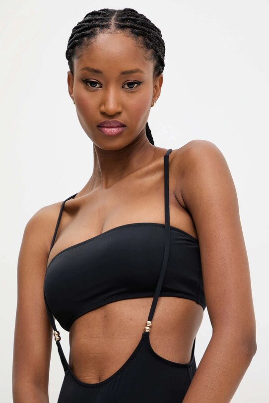Îmbrăcăminte Answear Lab costum de baie din două piese hwd618.1.flk negru
