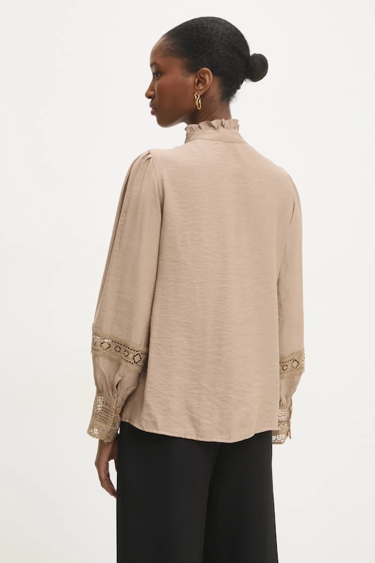 Îmbrăcăminte Answear Lab cămașă 3690.flk bej