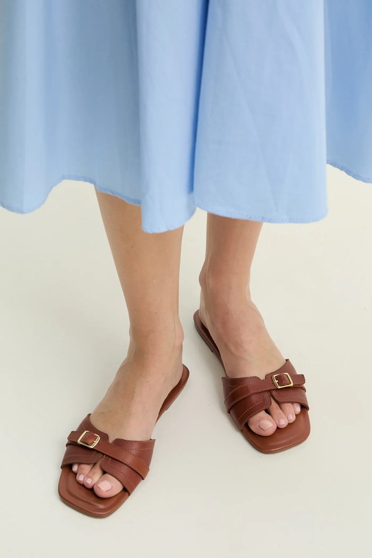 Kožne natikače Answear.LAB ostalo smeđa 2024.308