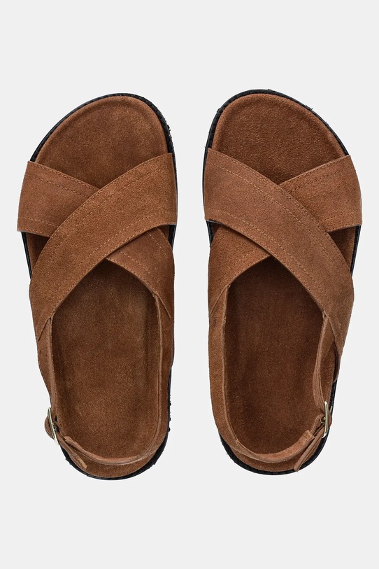 Answear Lab sneakers din piele intoarsă 2024.220 maro