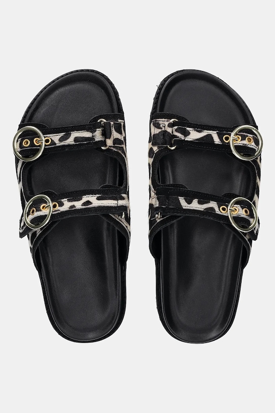 Semišové šľapky Answear.LAB 2024.255 čierna