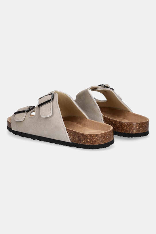 Încălțăminte Answear Lab slapi de piele TX.2420 bej