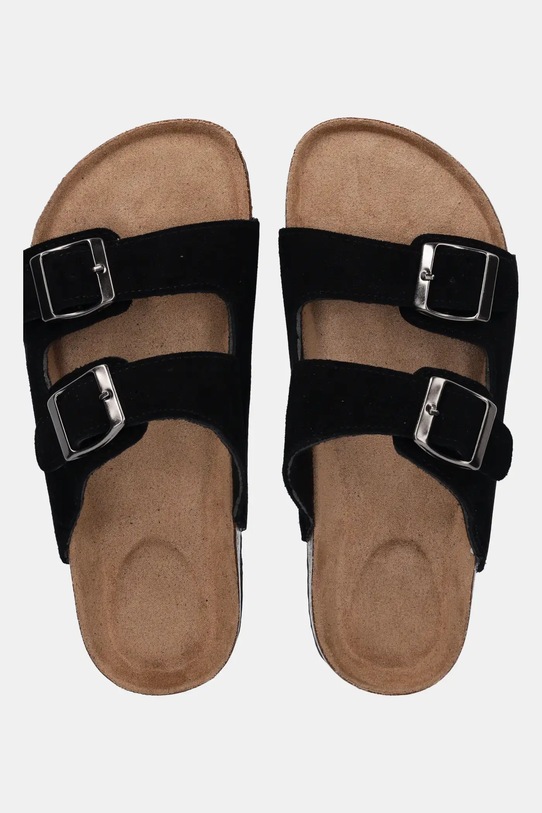 Answear Lab slapi de piele negru TX.2420