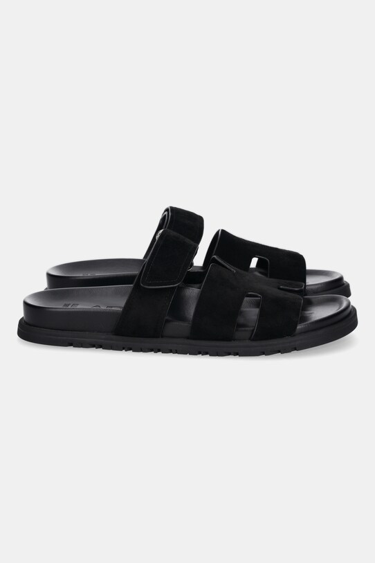 Answear.LAB klapki zamszowe LT592L.97 czarny WA25