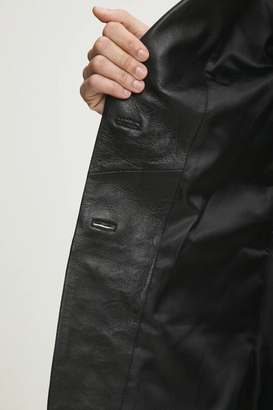 Кожаный пиджак Answear Lab WS25.KZD004