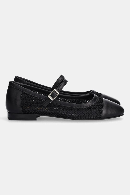 Încălțăminte Answear Lab balerini de piele 23206. negru