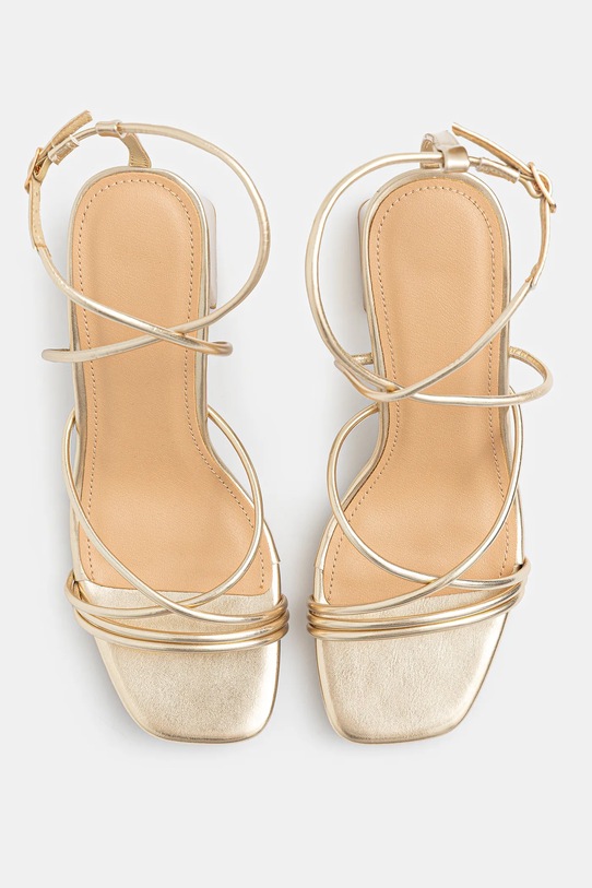 Answear.LAB szandál arany DANDELION