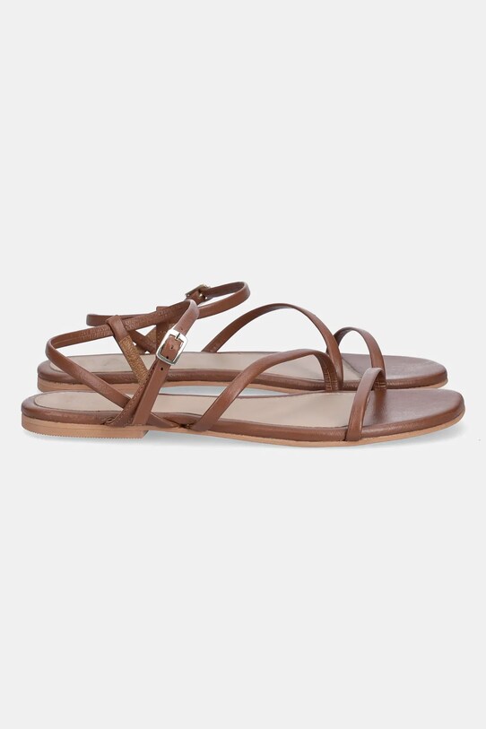 Answear Lab sandale de piele DE6263 maro WS25