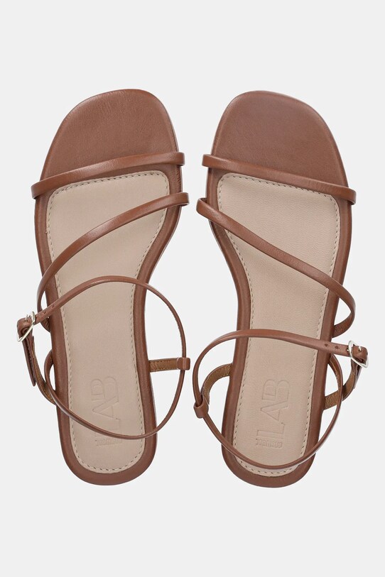 Answear Lab sandale de piele maro DE6263