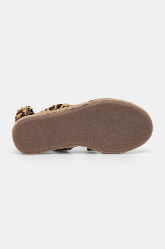 Answear Lab sandale de piele 2023.1173 maro