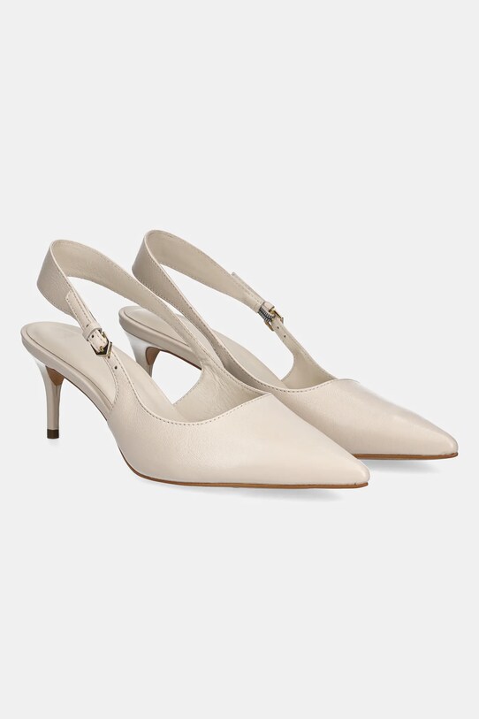 Answear Lab stilettos de piele 439034CAB01 bej WS25