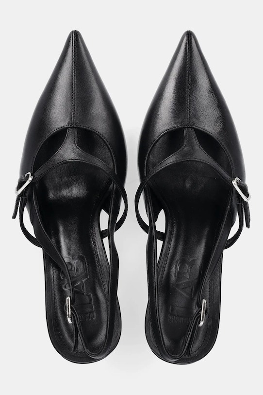 Încălțăminte Answear Lab stilettos de piele LT793.93.2 negru