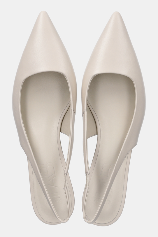 Answear.LAB tacchi in pelle bianco LT2024.65