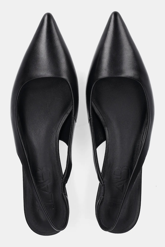 Answear Lab stilettos de piele negru LT2024.65