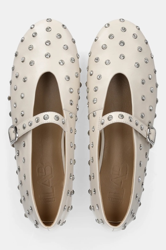 Answear.LAB baleriny skórzane biały LT249060.51