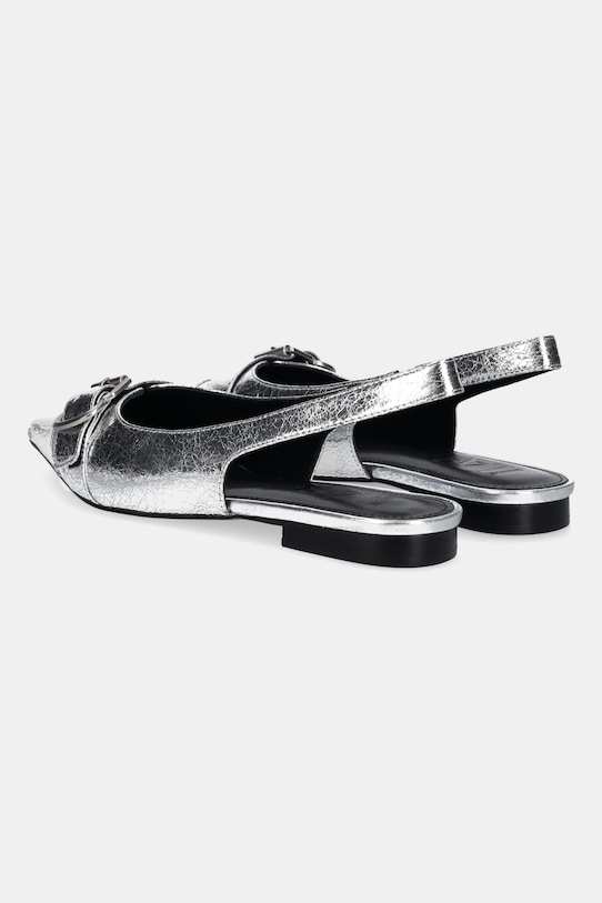 Obuwie Answear.LAB baleriny skórzane LT593.911.2 srebrny