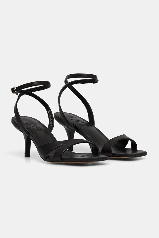 Answear.LAB sandały skórzane 5-8 cm czarny LT2509.72.2
