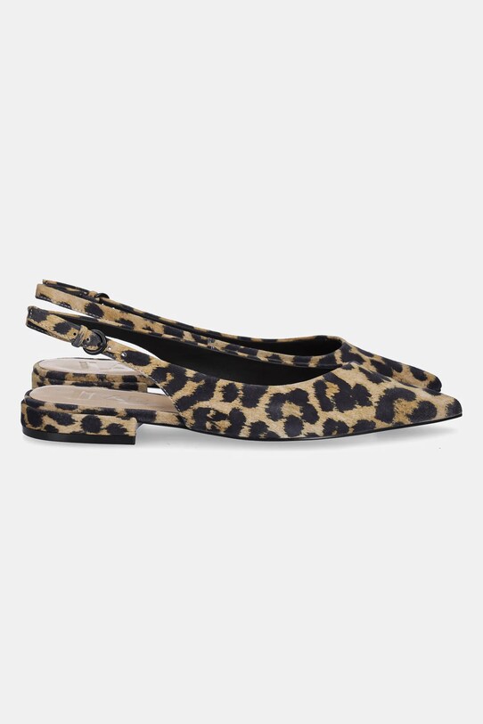 Answear Lab velúr balerina V1381.195.1 barna WS25