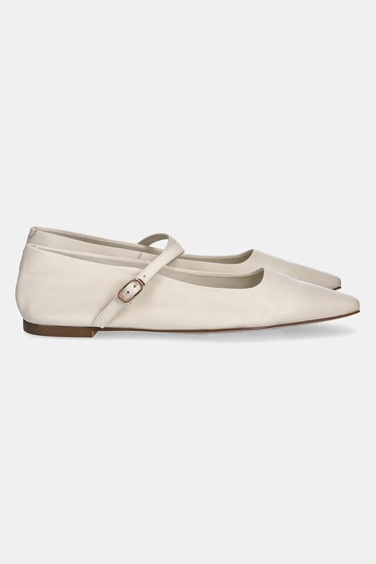 Obuwie Answear.LAB baleriny skórzane V1936.15.2 beżowy
