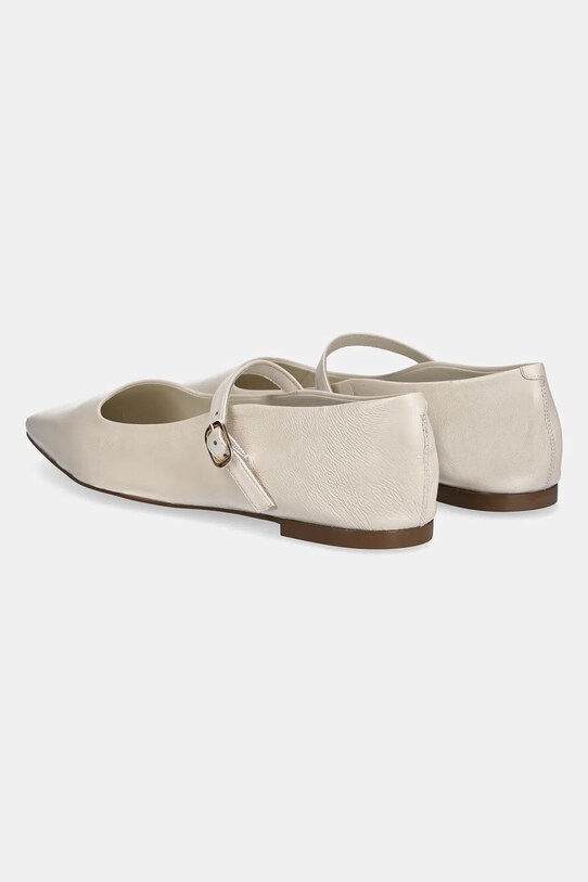 Answear Lab balerini de piele bej V1936.15.2