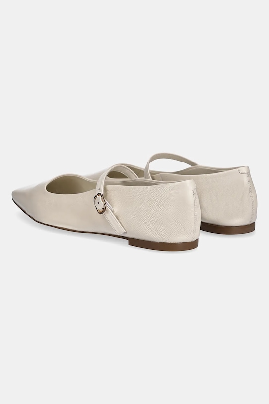 Answear.LAB baleriny skórzane beżowy V1936.15.2