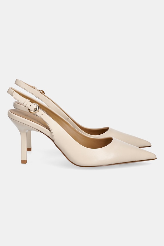 Kožené lodičky Answear.LAB V1560.01.1 béžová WS25