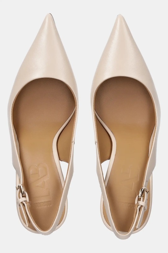 Kožené lodičky Answear.LAB béžová V1560.01.1