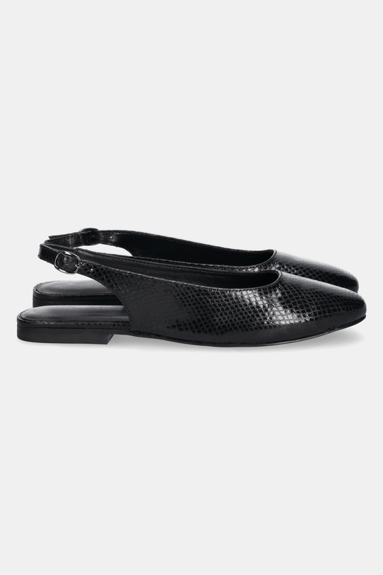Answear Lab balerini de piele 41919 negru WS25