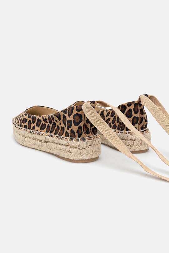 Boty Semišové espadrilky Answear Lab 792 hnědá