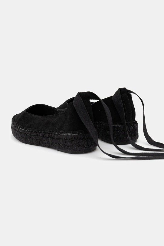 Obuwie Answear.LAB espadryle zamszowe 792 czarny