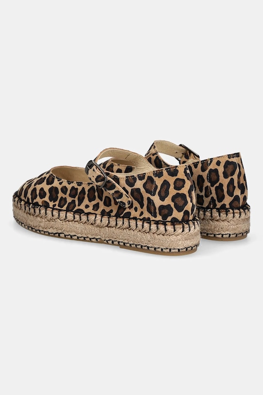 Obuwie Answear.LAB espadryle zamszowe 907 brązowy