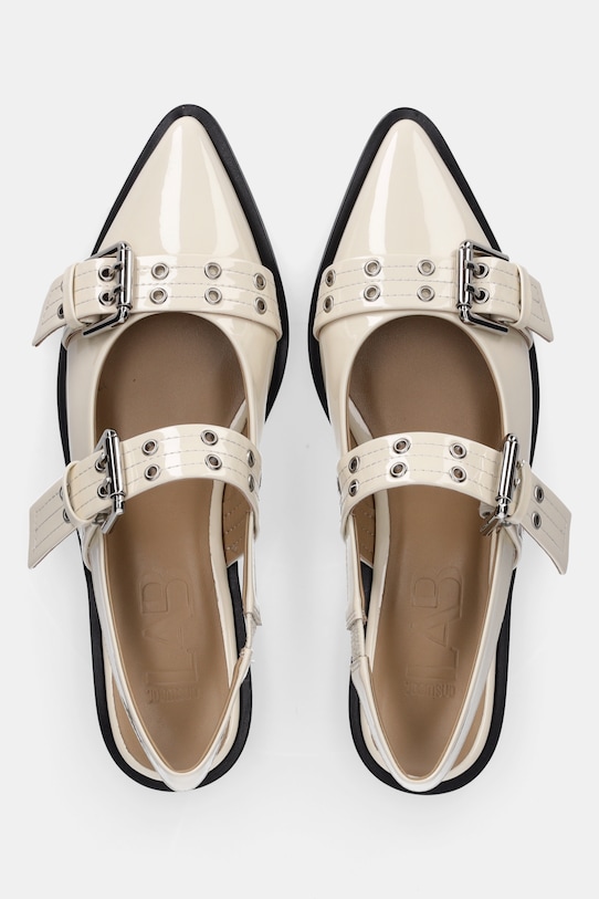 Answear.LAB baleriny skórzane biały LT155.1