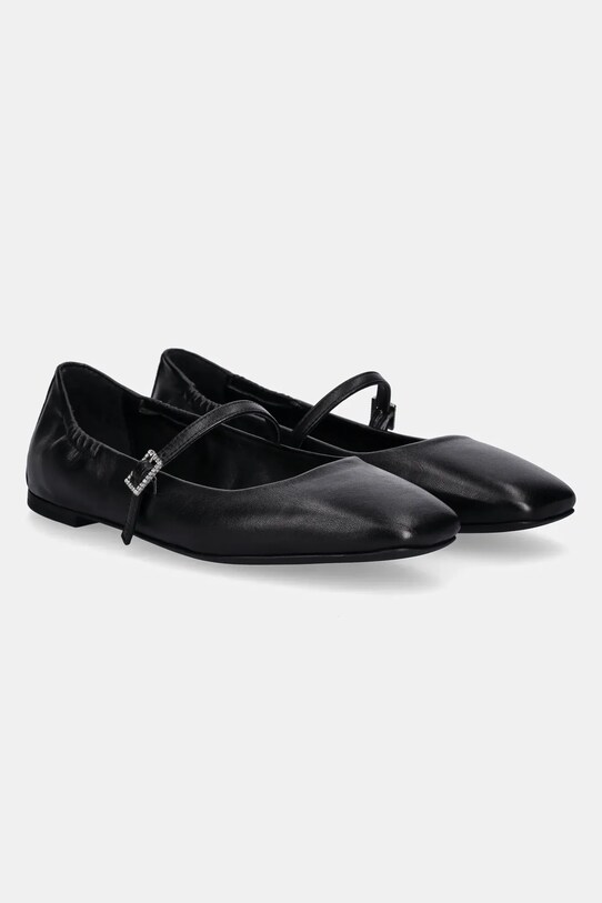 Answear Lab baleriny skórzane 3387 czarny WS25