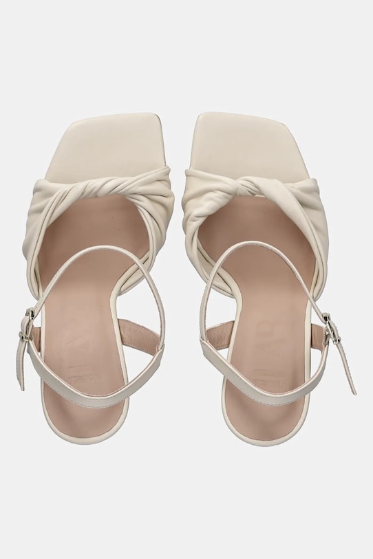 Answear Lab sandale de piele 97602 bej