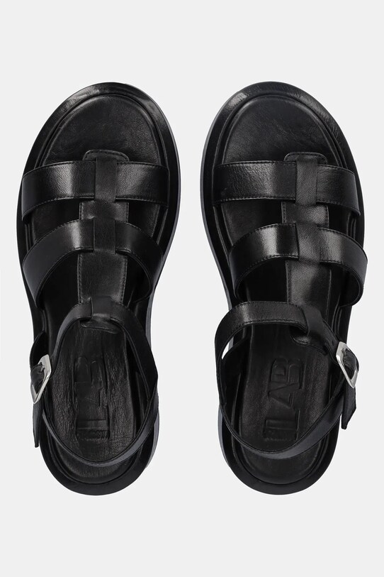 Answear Lab sandale de piele 20006 negru