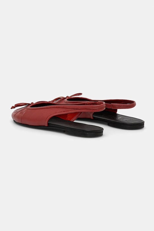 Obuwie Answear.LAB baleriny skórzane 19118 czerwony