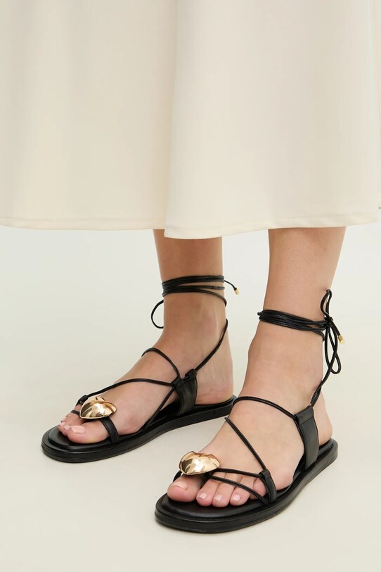 Answear Lab sandały skórzane 19220