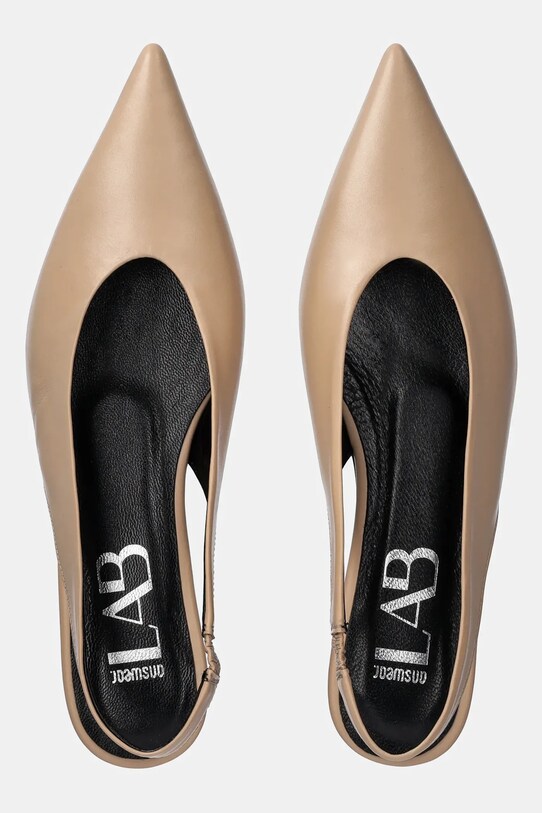 Answear.LAB baleriny skórzane 25002 beżowy