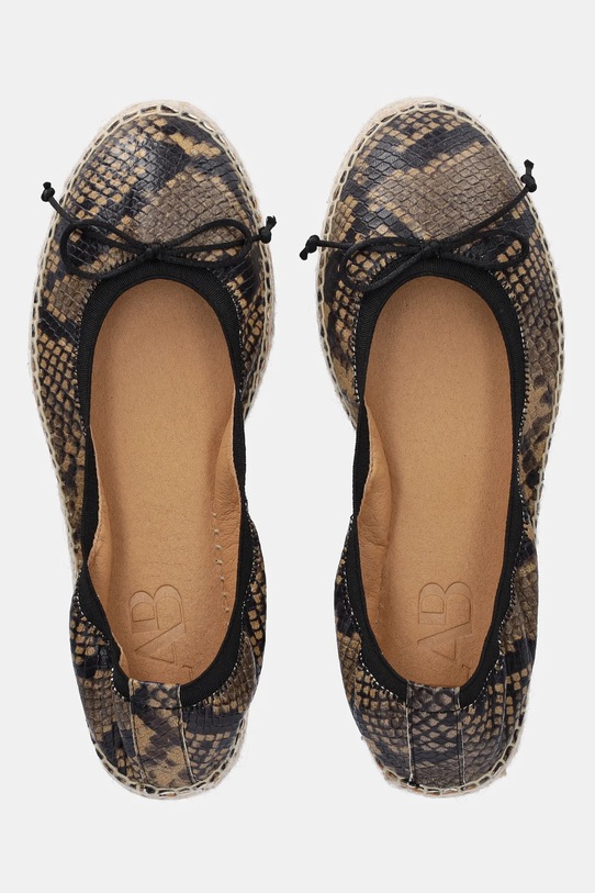 Semišové espadrilky Answear Lab béžová 25YU634