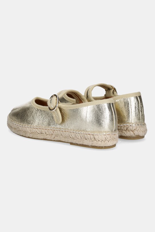 Boty Kožené espadrilky Answear Lab 25YU2563.1 zlatá