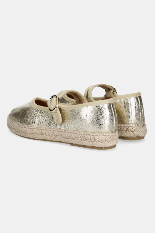 Boty Kožené espadrilky Answear.LAB 25YU2563.1 zlatá