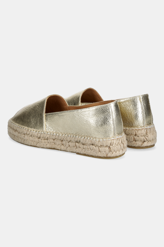 Boty Kožené espadrilky Answear Lab 25YU107.1 zlatá